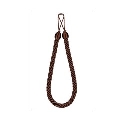 Curtain Rope Tieback - Brown