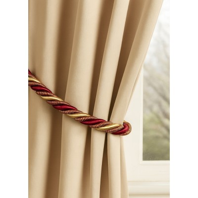 Twisted Cord Curtain Tiebacks - 10 Multi Colours