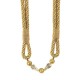 Metallic Rope Tieback - Pure Gold