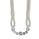 Natural Cotton Beaded Rope Curtain Tieback
