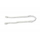 Oyster Beaded Rope Curtain Tieback