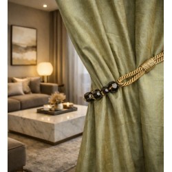 Beaded Rope Tieback available in 8 Colours
