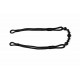 Black Beaded Rope Curtain Tieback