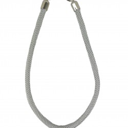 Drapery Rope Tieback - Silver