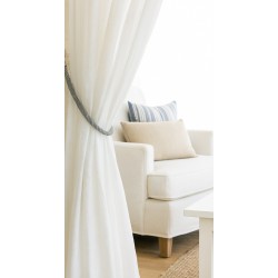 Drapery Rope Tieback - Grey
