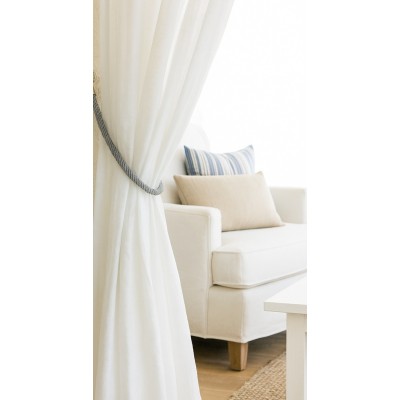 Drapery Rope Tieback - Grey