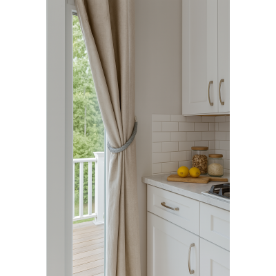 Drapery Rope Tieback - Silver