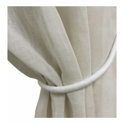 Drapery Rope Tieback - White