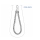 Faux LeatherTieback - White