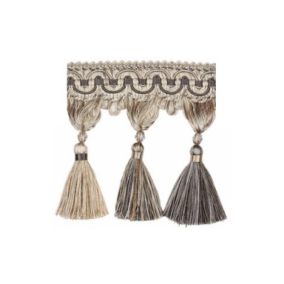 Hand Tied Tassel Fringe - Manhattan