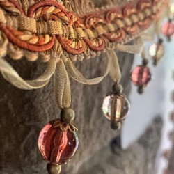 Beaded Fringe 70mm - 9 Colours