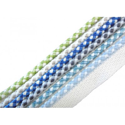 Flanged Cord 6mm  - 6 Colours