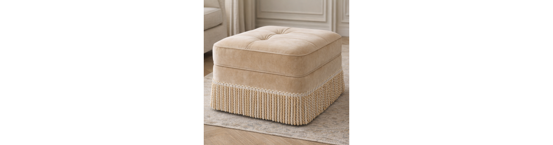 Luxury Bullion Fringes for Upholstery & Drapery